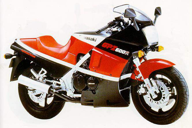 1986 kawasaki deals ninja 600r